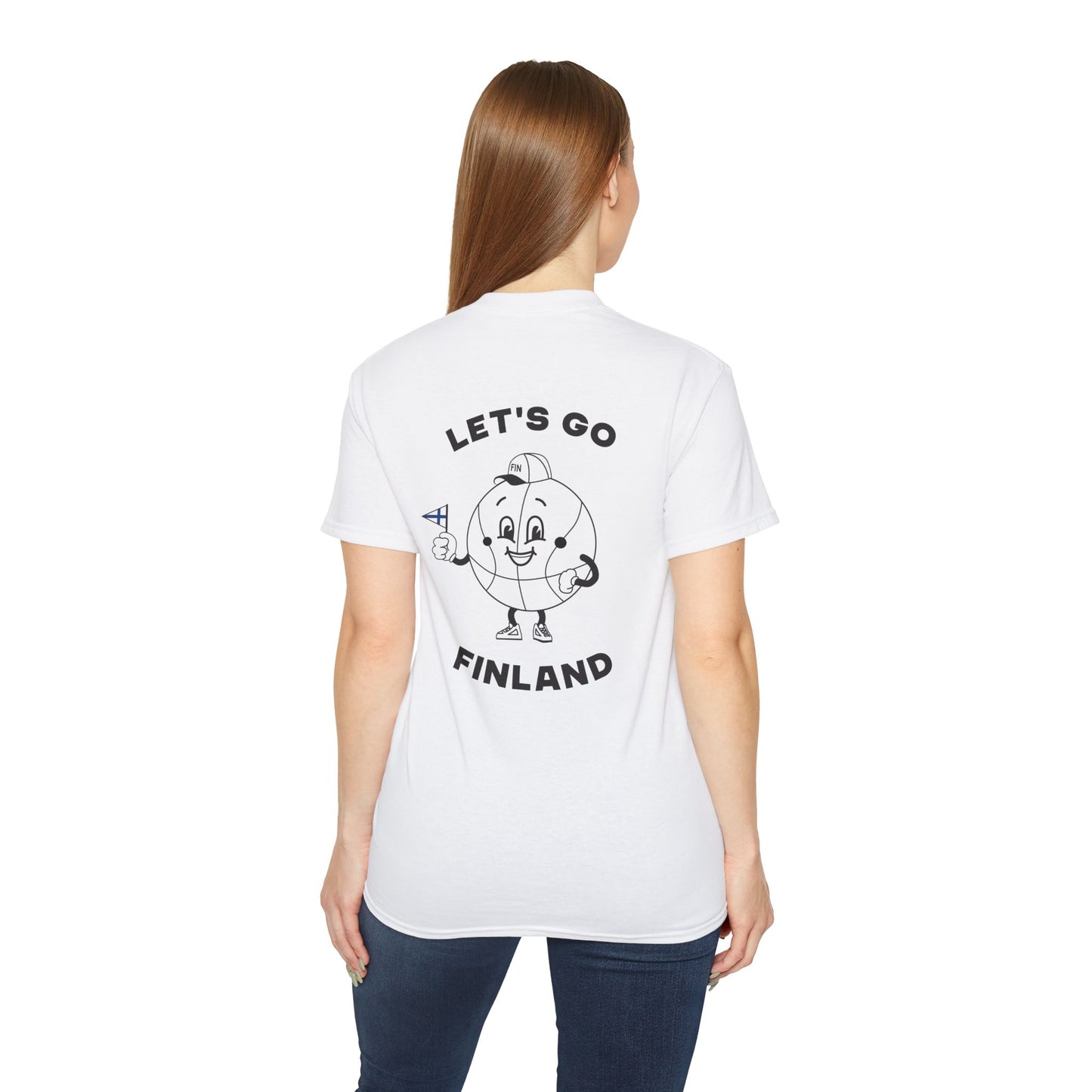 Let's Go Finland Suomi fani t-paita