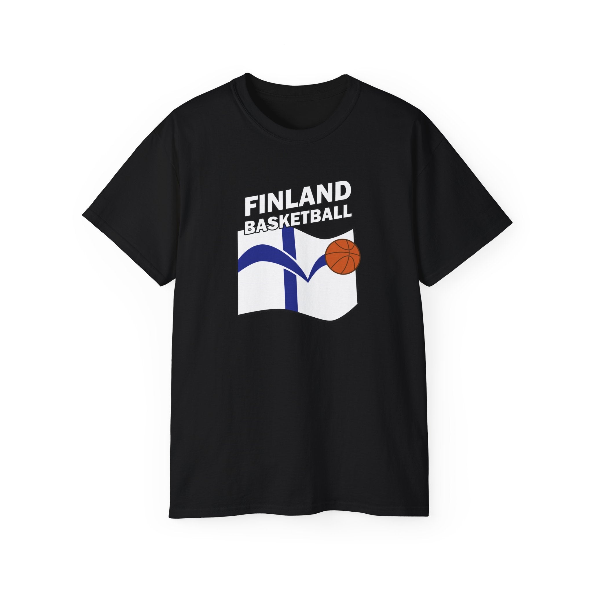Finland Basketball Suomi fani t-paita