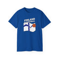 Finland Basketball Suomi fani t-paita