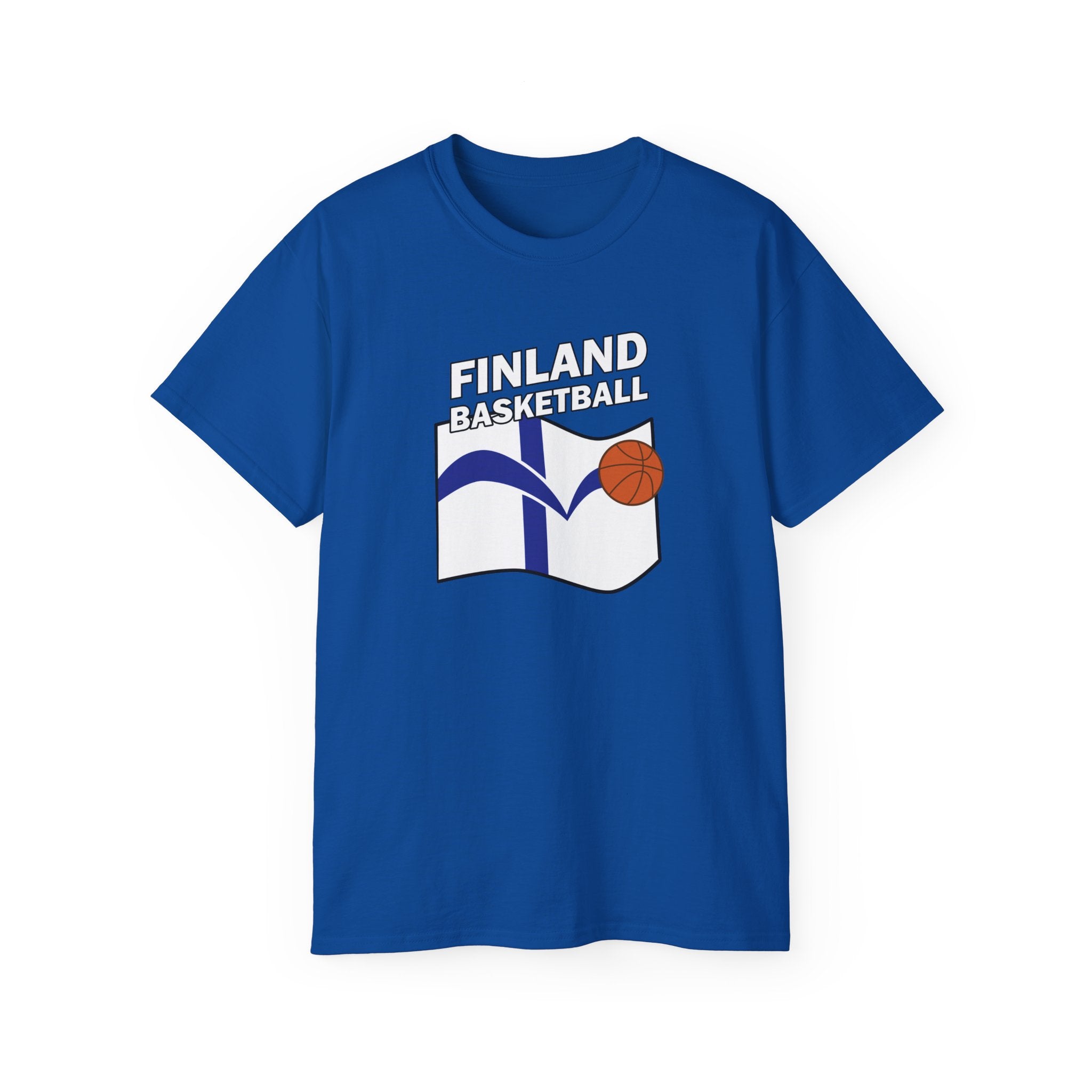 Finland Basketball Suomi fani t-paita