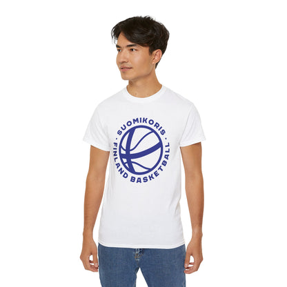 Suomikoris Finland Basketball fani t-paita