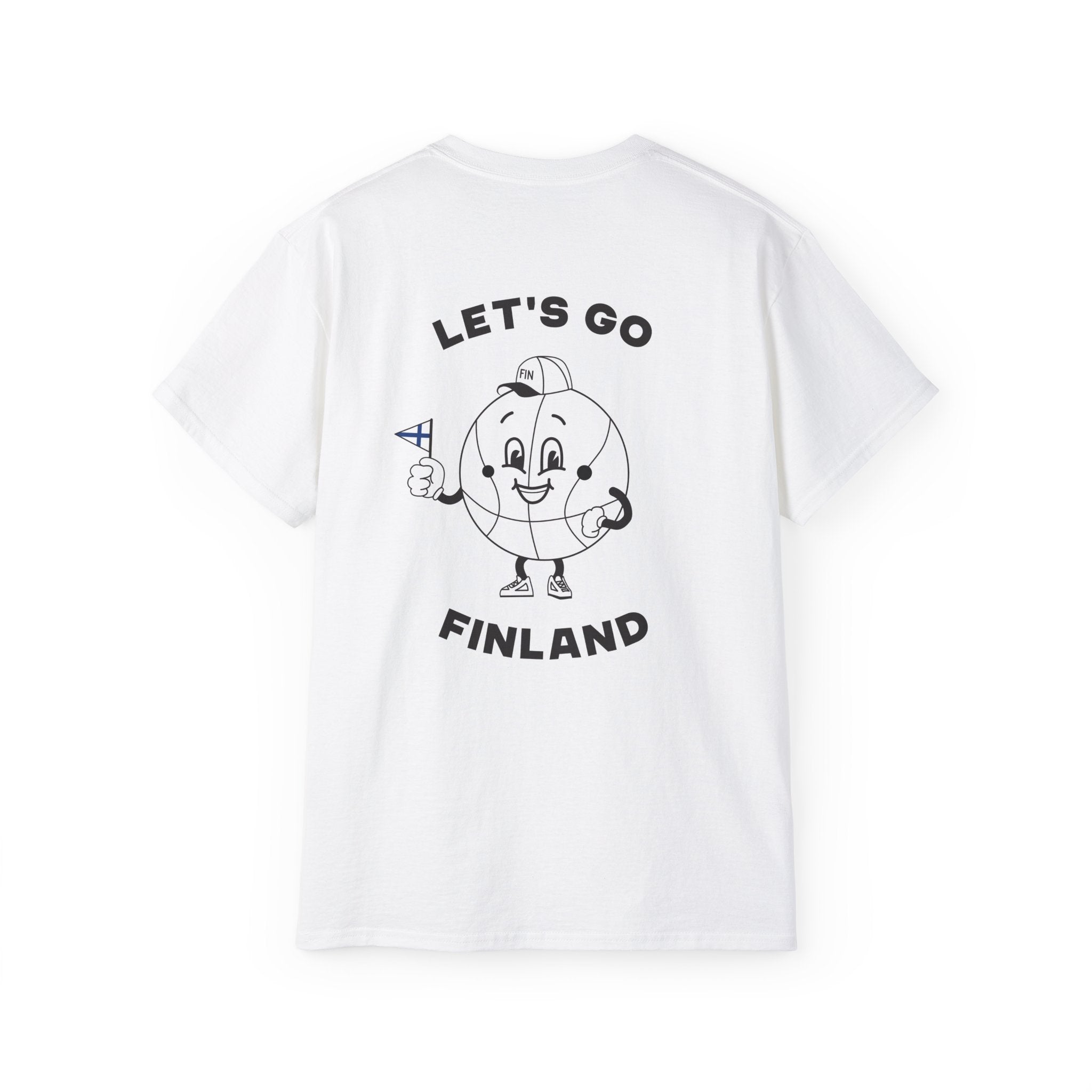 Let's Go Finland Suomi fani t-paita