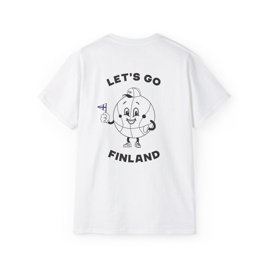 Let's Go Finland Suomi fani t-paita